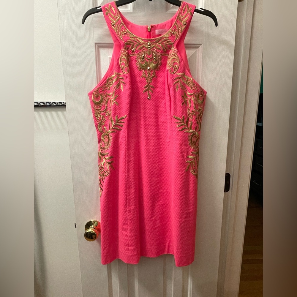 Hot Pink Lilly Pulitzer Shift Dress